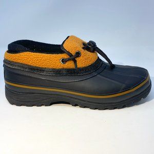 Khombu Snowbird Womens Low Duck Shoes Rubber Soles